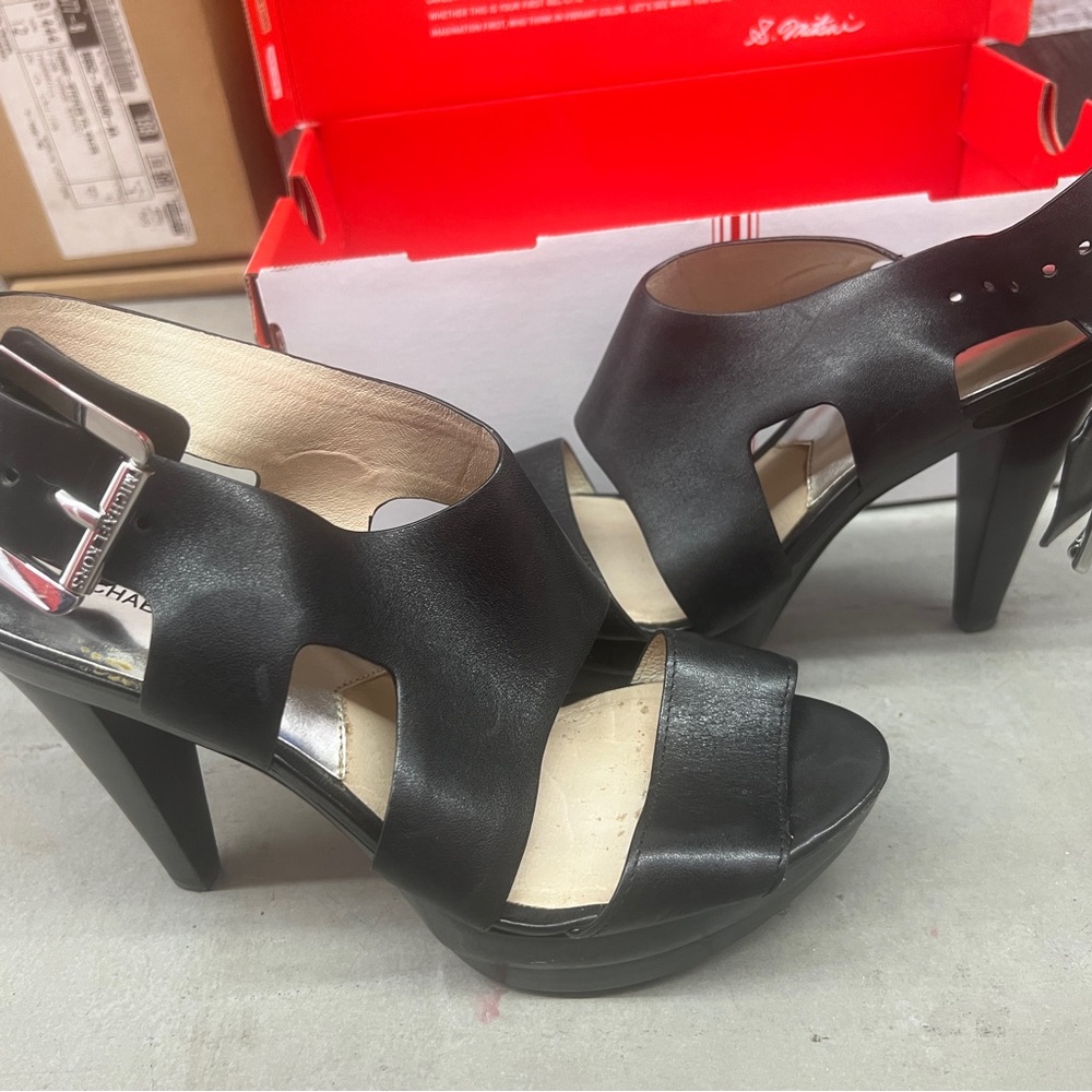 Michael Kors Black Women's Heeled Sandals Size 7